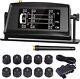 0-15bar Tpms Tire Pressure Monitoring System With 10 Sensors, Real-time Alarm