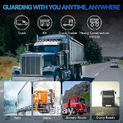 0-15bar TPMS Tire Pressure Monitoring System with 10 Sensors, Real-Time Alarm