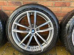 18 Genuine BMW G30 5 Series alloys tyres & Tyre Pressure Monitor