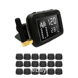 18 Sensors TPMS Tire Pressure Monitoring System for RV/Motor home/Caravan/Buses