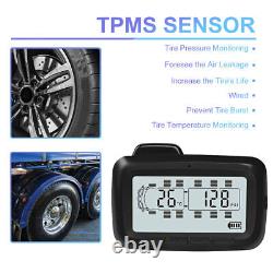 18 Tire Truck Car Tire Pressure Sensor Tyre TPMS Pressure Monitor System Control