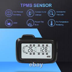 18 Tire Truck Car Tire Pressure Sensor Tyre TPMS Pressure Monitor System Control