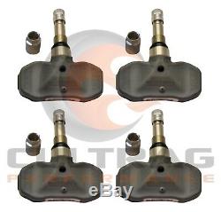 2005-2009 C6 Corvette GM TPMS Tire Pressure Monitoring Sensor Set Of 4 With Nuts