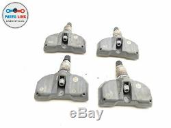 2007-2014 Volkswagen Touareg 7p Tpms Tire Pressure Monitor Sensor Set Of 4 Oem