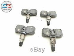 2007-2014 Volkswagen Touareg 7p Tpms Tire Pressure Monitor Sensor Set Of 4 Oem