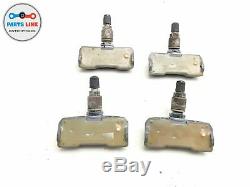 2007-2014 Volkswagen Touareg 7p Tpms Tire Pressure Monitor Sensor Set Of 4 Oem