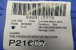2012 2015 Bmw 328i Tire Pressure Monitor Reciever Control Module 36106853736