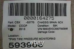 2012-2015 Mini Cooper Tpms Tire Pressure Monitor Control Module 36106868194 Oem