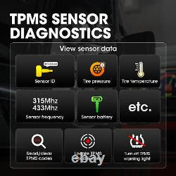 2022 Launch X431 TSGUN TPMS Tire Pressure Detector Handheld Car Diagnostic Tools