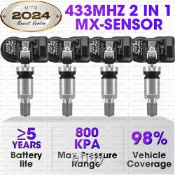 2024 Autel MX-Sensor 433mhz&315MHZ Programmable TPMS Sensor Tire Pressure 4PCS