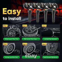 20PCS Autel TPMS Sensors 2in1 315MHz & 433MHz Tire Pressure Sensors Tool Rubber