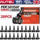 20pack Autel Tpms Mx-sensor 315mhz & 433mhz Sensor Programmable Universal Rubber