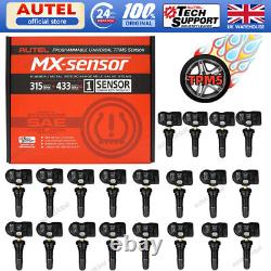 20 Autel TPMS Sensor 2in1 MX-Sensor 315Mhz/433Mhz Tire Sensors Rubber Universal