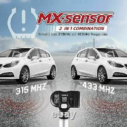 20 Autel TPMS Sensor MX-Sensor 315MHz 433MHz Programmable Universal Metal Valve