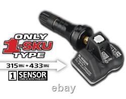 20 Pack Autel TPMS MX-Sensor 315Mhz 433MHz Sensor Programmable Universal Rubber
