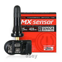 20 Pack Autel TPMS MX-Sensor 315Mhz 433MHz Sensor Programmable Universal Rubber