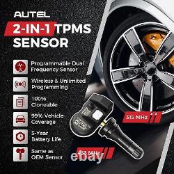 4PCS Autel MX-Sensor 315MHz 433MHz 100% Clone-able Progarmmable Sensor Rubber