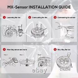 4PCS Autel MX-Sensor 315MHz 433MHz 100% Clone-able Progarmmable Sensor Rubber