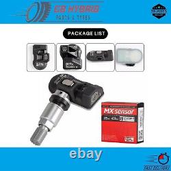 4PCS Autel MX-Sensor 433mhz&315MHZ 2 In 1 Programmable TPMS Sensor Tire Pressure