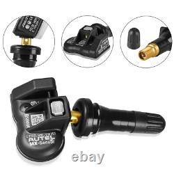 4PCS Autel MX-Sensor 433mhz&315MHZ 2 In 1 Programmable TPMS Sensor Tire Pressure