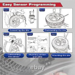 4PCS Autel TPMS MX-Sensor 2in1 315MHz & 433MHz Tire Pressure Sensor Programmable