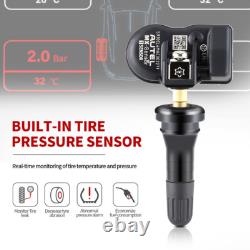 4PCS Autel TPMS MX-Sensor 315MHz + 433MHz 2in1 Programmable Tire Pressure Sensor