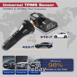 4PCS Autel TPMS MX-Sensor 315MHz + 433MHz 2in1 Programmable Tire Pressure Sensor