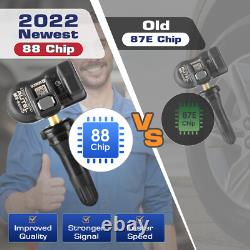 4PCS Autel TPMS MX-Sensor 315MHz + 433MHz 2in1 Programmable Tire Pressure Sensor