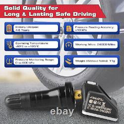 4PCS Autel TPMS MX-Sensor 315MHz+433MHz 2in1 Programmable Tire Pressure Sensor