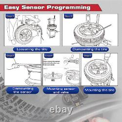 4PCS Autel TPMS MX-Sensor 315MHz + 433MHz 2in1 Programmable Tire Pressure Sensor