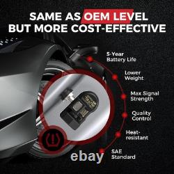 4PCS Autel TPMS MX-Sensor 315MHz + 433MHz 2in1 Programmable Tire Pressure Sensor