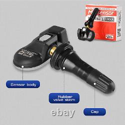 4PCS Autel TPMS MX-Sensor 315MHz+433MHz 2in1 Programmable Tire Pressure Sensor