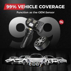 4PCS Autel TPMS MX-Sensor 315MHz + 433MHz 2in1 Programmable Tire Pressure Sensor