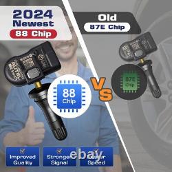 4PCS Autel TPMS MX-Sensor 315MHz & 433MHz 2in1 Tire Pressure Programmable Sensor