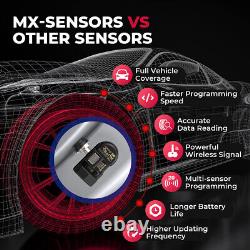 4PCS Autel TPMS MX-Sensor 315MHz & 433MHz Programmable Sensors Universal Sensor