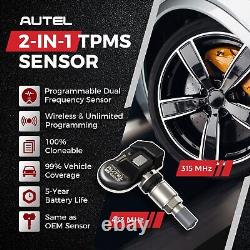 4PCS Autel TPMS MX-Sensor 315MHz & 433MHz Programmable Sensors Universal Sensor