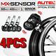 4pcs Autel Tpms Mx-sensor 315mhz 433mhz 2in1 Programmable Tire Pressure Sensor