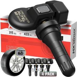4PCS Autel TPMS MX-Sensor 315Mhz &433Mhz Tire Pressure Sensor Tire Sensor Rubber