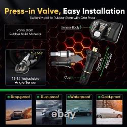 4PCS Autel TPMS MX-Sensor Tire Pressure Monitor Sensor 2in1 315MHz 433MHz Sensor