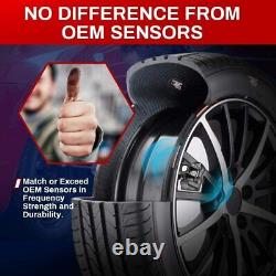 4PCS Autel TPMS MX-sensor 2in1 433Mhz & 315MHz Programmable Tire Pressure Sensor