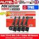 4pcs Autel Tpms Mx-sensor 315mhz 433mhz Programmable Tire Pressure Rubber Sensor