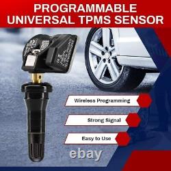 4PCS Autel TPMS MX-sensor 433Mhz & 315MHz 2in1 Programmable Tire Pressure Rubber