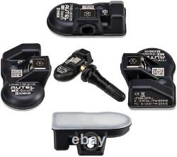 4PCS Autel TPMS MX-sensor 433+315MHz 2-in-1 Universal Programmable Rubber Sensor