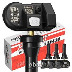 4PCS Autel TPMS Sensor MX-Sensor 315MHz & 433MHz Programmable Universal Rubber