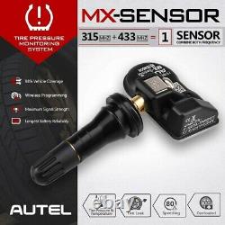 4PCS TPMS Tyre Pressure Monitoring OEM Sensor Autel MX-Sensor 2in1 433Mhz 315Mhz