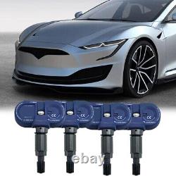 4Pcs TPMS Tire Pressure Monitoring Sensor For Tesla Model 3 S X Y 1490701-01-B