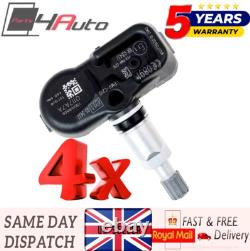 4X For TOYOTA AURIS / HYBRID / AVENSIS TPMS Tyre Pressure Monitor System Sensor