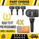 4x Genuine Foxwell Pre-programmed-tpms For M. Benz, Bmw, Ford, Vauxhall All Makes