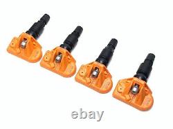 4X Genuine VW Bentley Continental Tyre Pressure Monitor Sensor TPMS Set