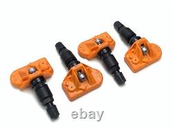 4X Genuine VW Bentley Continental Tyre Pressure Monitor Sensor TPMS Set